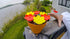 Hummingbird Ring Feeder (Orange) - Hand Feed Hummingbirds Right in Your Backyard. Get up Close and Personal with Nature. Proudly Made in The U.S.A...