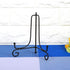 Black Iron Plate Stand,12 Inches Iron Foldable Plate Stand Picture Stand Photo Stand for Display, Plate Stand for Decorative Plates, Picture Frame...