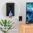 Iwillink Brush Wall Plate (2 Pack), Cable Pass Through Insert for Wires, Single Gang Cable Access Strap, Wall Socket for HDTV, Home Theater System...