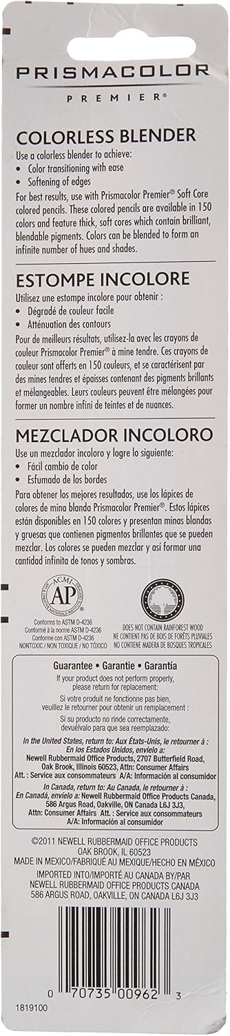 Prismacolor Premier lAFTbn Colorless Blender Pencils, 2 Count (Pack of 2)...