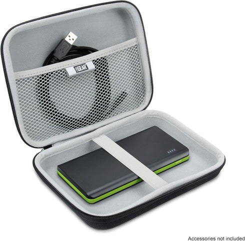 USA GEAR Hard Shell Electronic Organizer Travel Case 7.5 Inch - GPS Cases with Accessory Pocket and Water Resistant Exterior Compatible with Garmi...