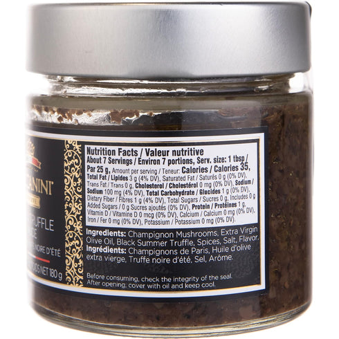 Tuscanini Reserve Black Summer Truffle Sauce, 6.35oz | Product of Italy | Certified Kosher...