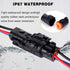 3 Pin Waterproof Connector,3 Wire Electrical Car Auto Connector,With 20CM 16AWG Long Male Female Plug Quick Disconnect Wire Connectors for Car Tru...