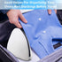 GOGOODA 2PCS Shoe Wash Bags Multi-use Laundry Mesh Bags for Sneaker, Flat Shoes, etc...