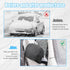 2PCS Car Side Mirror Snow Cover, Waterproof Auto Rearview Protector with Drawstring, Frost Guard Mirror Cover Keeps Ice and Snow Off, Universal Ve...