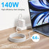 140W USB C to Magnetic 3 Charging Cable Cord Compatible with MacBook Air (M2, 2022) and MacBook Pro (14-inch, M2, 2023), Pro (16-inch, M2, 2023), ...