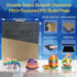IdeaFormer Smooth Diamond PEO+Textured PEI Plate for Bambu Lab X1 X1C P1P P1S A1, Double Sided Textured PEO PEI Build Plate for Bambulab Series 3D...