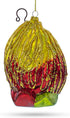 Nativity Scene Blown Glass Christmas Ornament...
