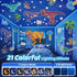 Dinosaur Night Light for Kids, 10 Musics+6 Films Kids Night Light Projector for Kids,126 Lighting Effects+Remote Kids Projector Night Light for Ki...