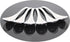 Set of 6-6.5 x1.8 Inches Functional Heavy-Weight Stainless Steel Soup Spoons Table Spoons with Modern Look Excellent Shape (6)...