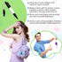 24 Pieces Mini LED Flashlight Keychain Permanent Marking Pens Keychain Portable for Nurse Doctor Office School Hospital and Camping (Color Set 2)...