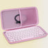 Hard Carry Case Compatible with Logitech MX Keys Mini Minimalist Wireless Illuminated Keyboard (Rose Case)...