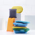 E-Cloth 2-Pack Non-Scratch Scrubbing Pads, Microfiber Scrubber and Dish Sponge, Ideal for a Streak-Free Clean Grill, Cast Iron and Dishes, Washabl...