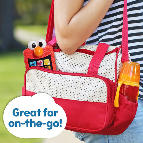 SESAME STREET Learn with Elmo Pretend Play Phone, Learning and Education, Officially Licensed Kids Toys for Ages 2 Up by Just Play...