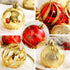 Christmas Ball Ornaments, 30 pcs 2.36" Shatterproof Baubles Set Red and Gold for Xmas Tree Decorations, Hanging Ornaments for Wedding Party...