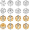 Waydress 200 Pcs 8mm Rhinestone Beads for Crafting, Shiny Round Disco Beads Bulk for Jewelry Making for DIY Bracelet Necklace Earring(Gold, Silver...