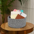 ABenkle 2 Pack Small Baskets, Cotton Rope Woven Basket, Cute Mini Tiny Storage Baskets, Decorative Boho Basket for Nursery Living Room Bedroom Mon...