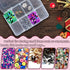 WYOMER 8 Grids Bead Organizers and Storage Box, Plastic Organizer Box with Removable Board Dividers, Box Organizer for Jewelry or Tackle Electroni...