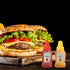 RAYNAG 6 Pack Mini Squeeze Ketchup Bottles, 25ml Ketchup and Mustard Bottles for Lunch Bento Box Accessories...