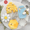 Bee Cookie Cutters 5-Pc. Set Made in the USA by Ann Clark, Bee, Beehive, Small Flower, Honeycomb, Honey Jar...