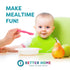 Premium Silicone Baby Spoons - 6 Pack, Self Feeding Training Spoons for Infants & Toddler, First Stage Chewable Baby Led Weaning Utensils, Dishwas...