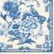 Entertaining with Caspari Cocktail Napkin, Blue and White, Box of 40...