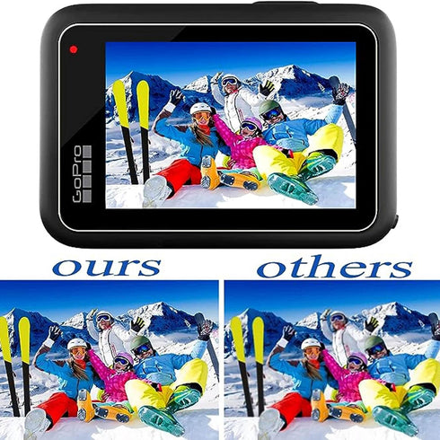 PCTC Hero 12 Silicone Sleeve Protective Case + 6 Pack Tempered Glass Screen Protector for Hero 12/11/10/9, Accessories Kit for GoPro Hero 12/11/10...