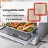 Square Silicone Baking Mats for 9 Inch Cake Pan, 8.5" Food Grade Non-stick Reusable Silicone Mat for Baking Pan for Bread/Pastry/Toast/Pie, Profes...