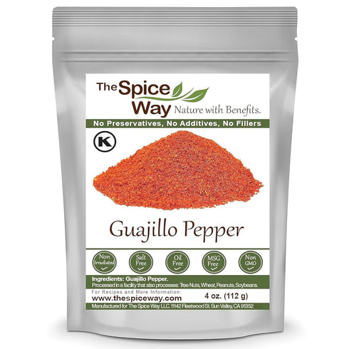 The Spice Way Guajillo Pepper - Powder (4 oz) common pepper in Mexican cooking...