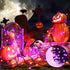 Orange and Purple Halloween Lights, 82ft 200 LED Halloween String Lights with 8 Modes, Waterproof Plug in Orange Purple String Lights for Hallowee...