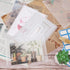 Pllieay 35pcs Clear Stamp and Die Storage Pockets, Stamp Storage Bags, Plastic Envelopes, Scrapbooking Storage Die Cuts for Stencil Storage Card M...