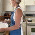 Full Circle Kind Collection Plant-Dyed Organic Cotton, Apron, Indigo...
