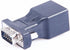 DB9 RS232 COM Male Port to RJ45 Female Connector Card DB9 Serial Port Extender to LAN CAT5 CAT6 RJ45 Network Ethernet Cable Adapter...