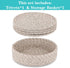 Trivets for Hot Dishes, Pots and Pans, Hot Pads with Storage Basket, Pot Holders for Kitchen, Heat Resistant Mat Protect Counter Home Essentials, ...
