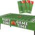 AnapoliZ Football Tablecloth Plastic | 3 Pcs Party Pack (54' Inch Wide x 72' Inch Long) | Rectangular Game Day Table Cover | Football Party Touchd...
