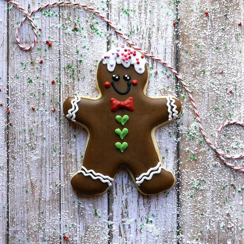 6PCS Cute Funny Gingerbread Boy and Girl Christmas Lebkuchen Cookie Cutter Molds, Like A Family by CSPRING...