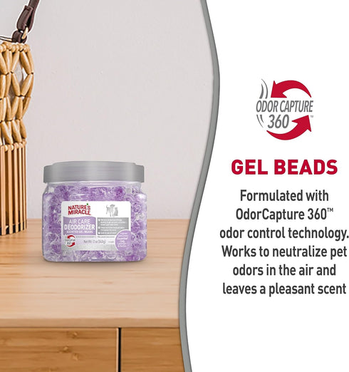 Nature's Miracle Air Care Deodorizer Scented Gel Beads 12 oz...