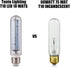 Tento Lighting T10 LED Tube Light, Tubular Light Bulb, E26 Medium Base, Sub Zero Fridge and Freezer Light Bulb Replacement, Aquarium Light Bulb, T...