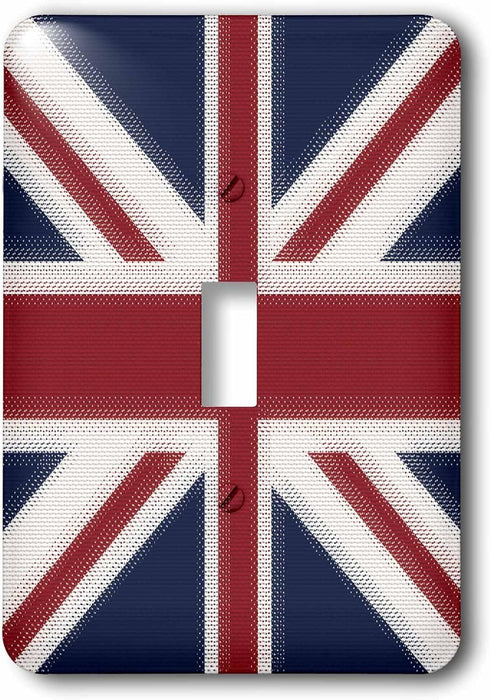 3dRose LLC lsp_60594_1 Union Jack UK, Single Toggle Switch...
