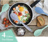 4 Pieces Large Silicone Mixing Spoon for Baking, Serving, Basting - Heat Resistant, Non Stick Utensil Spoon (Blue, Gray, Green)...
