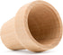 Small Wooden Flower Pot 1-9/16-inch x 1-1/2-inch, Pack of 24 Wood Craft Flower Planter to Paint, by Woodpeckers...