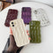Caseative for iPhone 12 Case,Water Ripple Pattern Curly Wave Frame Soft Compatible with iPhone Case (White,iPhone 12)...