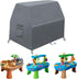 SIRUITON Kids Water Table Cover Fit Step2 Rain Showers Splash Pond Water Table,Waterproof Dust Proof Anti-UV Outdoor Toys Cover-Cover only-Grey...