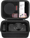 4K Digital Camera Carrying Case for Femivo/VETEK/IWEUKJLO/VJIANGER/WIKICO/Saneen/OIEXI 4K 48MP Vlogging Camera, Travel Compact Camera Storage Cove...