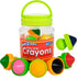 READY 2 LEARN Easy Grip Crayons - 6 Colors - 18m+ - Non-Toxic Toddler Crayons - Easy to Hold - Refills Available...