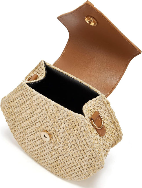 Crossbody Bags for Women Straw Beach Bag Hobo Bag Satchel Bag Tote Handbags Cute Straw Travel Bag Crossbody Bag 2024...
