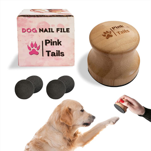 Dog Nail File, Dog Nail Board, Dog Nail Buffer, Dog Toenail Grinder, Dog Treat Nail File Board - Dog Scratching Board for Nails, Dog Filer for Nai...