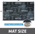 Drymate Coffee Maker Mat, (Coffee Station Bar Accessory) Protects Kitchen Countertops From Spills, Stains & Scratches, Absorbent, Waterproof, Wash...