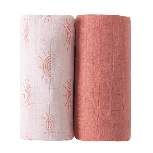 Viviland Muslin Swaddle Blankets, Baby Swaddle Wrap for Baby Boys and Girls, Breathable and Skin-Friendly Baby Receiving Blankets, Baby Essentials...