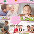 Pocket Speech Therapy Toys for 1 2 3 4 5 Years, Bilingual Spanish English 224 Sight Words Toddler Flash Cards Preschool Learning materialsToy, Mon...